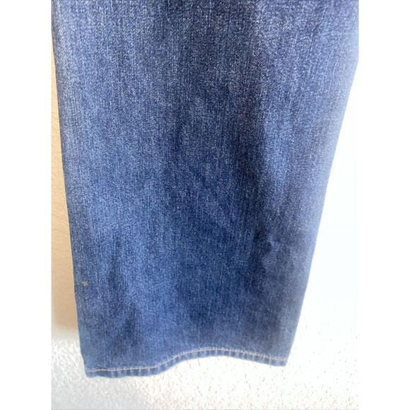 Abercrombie and Fitch Women bootcut Jeans wide leg 1892 Button Fly 10 R  90s - Picture 7 of 9